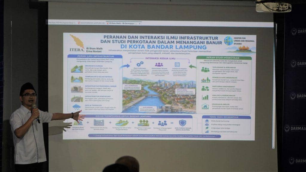Banjir Bandar Lampung PR Besar, Itera Dorong Solusi dengan Riset