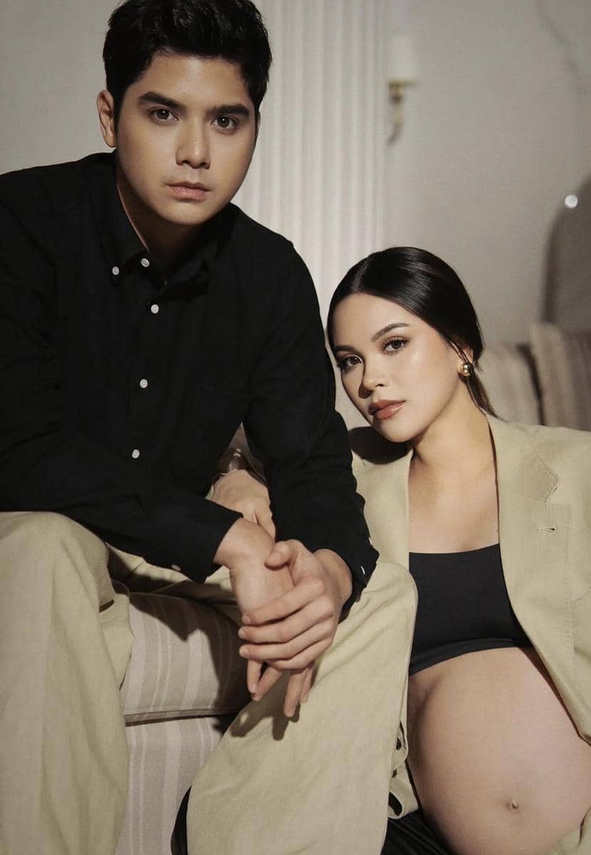 Foto maternity Alyssa Daguise