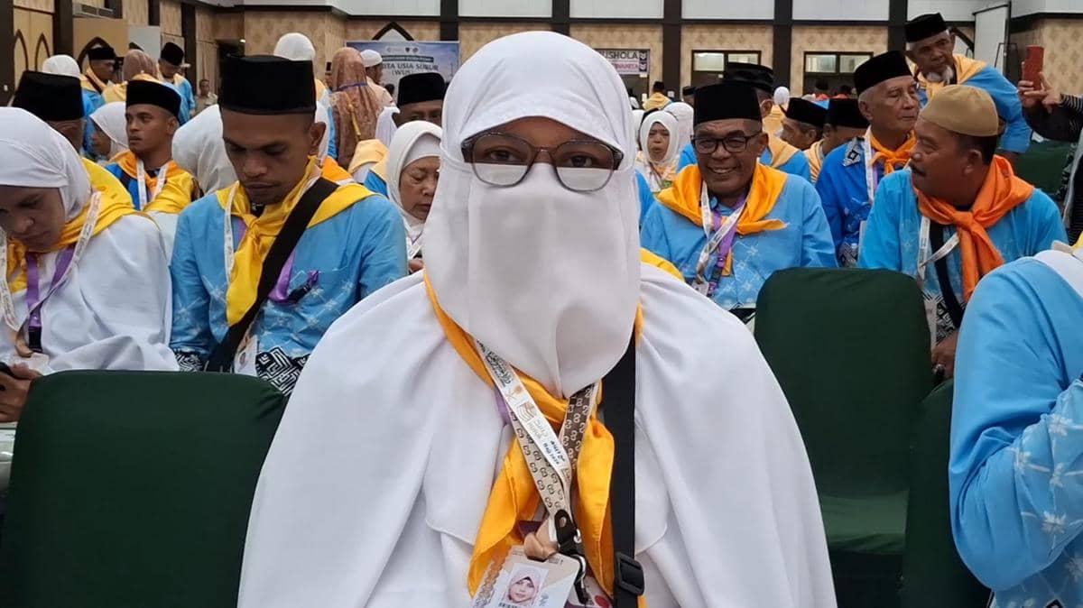 Sendiri dari Taliabu, Iswanti Berlayar Dua Hari Demi Naik Haji