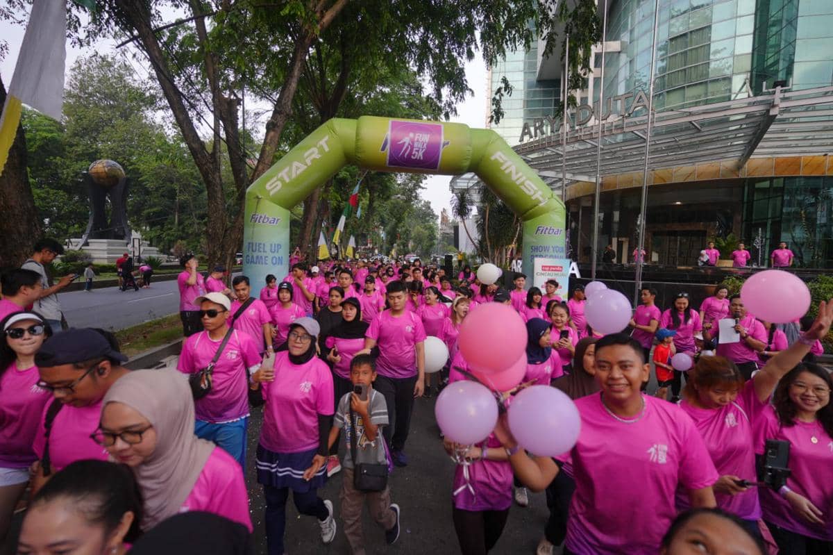 Fun Walk 5K Jadi Puncak Kampanye Tjakap Djiwa Aryaduta Medan