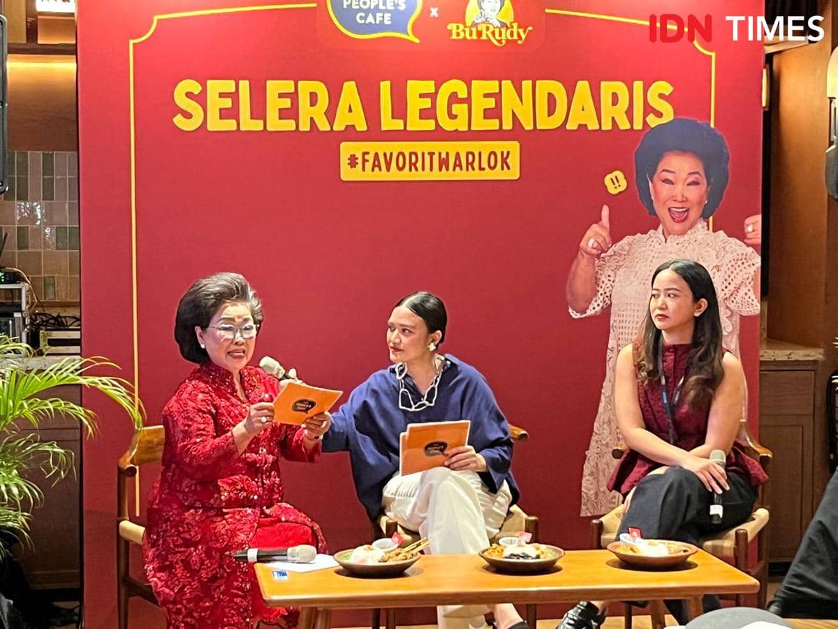 Potret Peluncuran menu kolaborasi The People's Cafe dan Bu Rudy