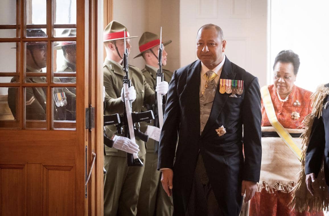 Raja Tupou VI, pemimpin Kerajaan Tonga yang naik takhta sejak tahun 2012.