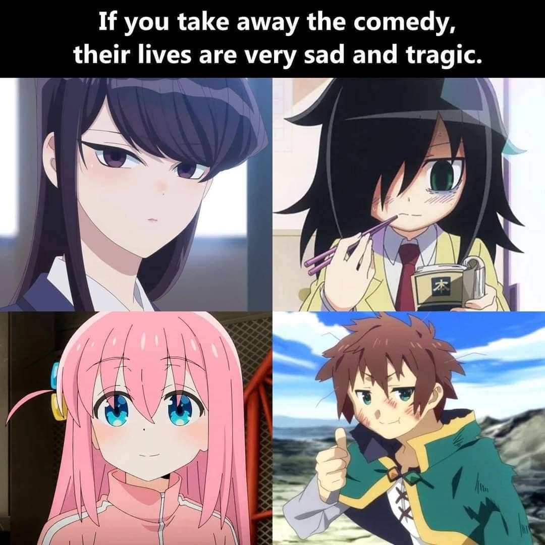meme anime tentang tragis