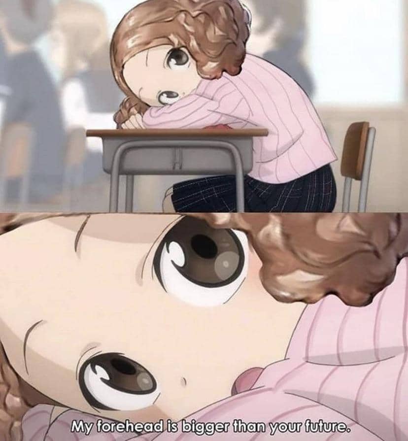 meme anime tentang masa depan