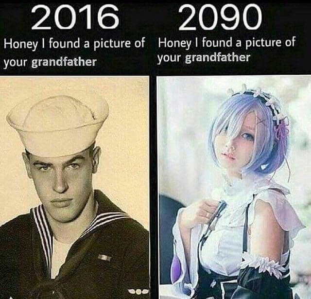 meme anime tentang masa depan