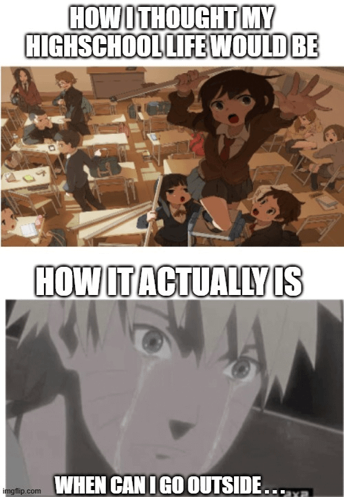 meme anime tentang tragis