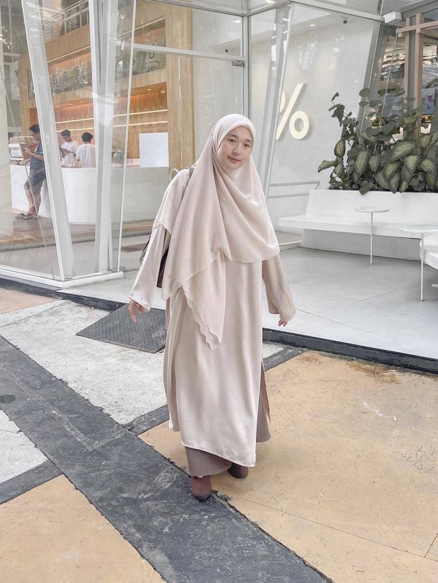 OOTD Hijab Syar'i ala Denisa Rani