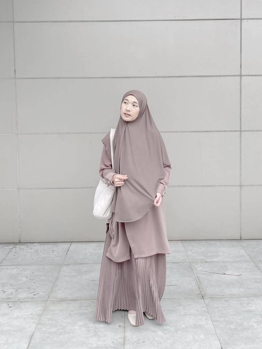 OOTD Rok Plisket ala Denisa Rani