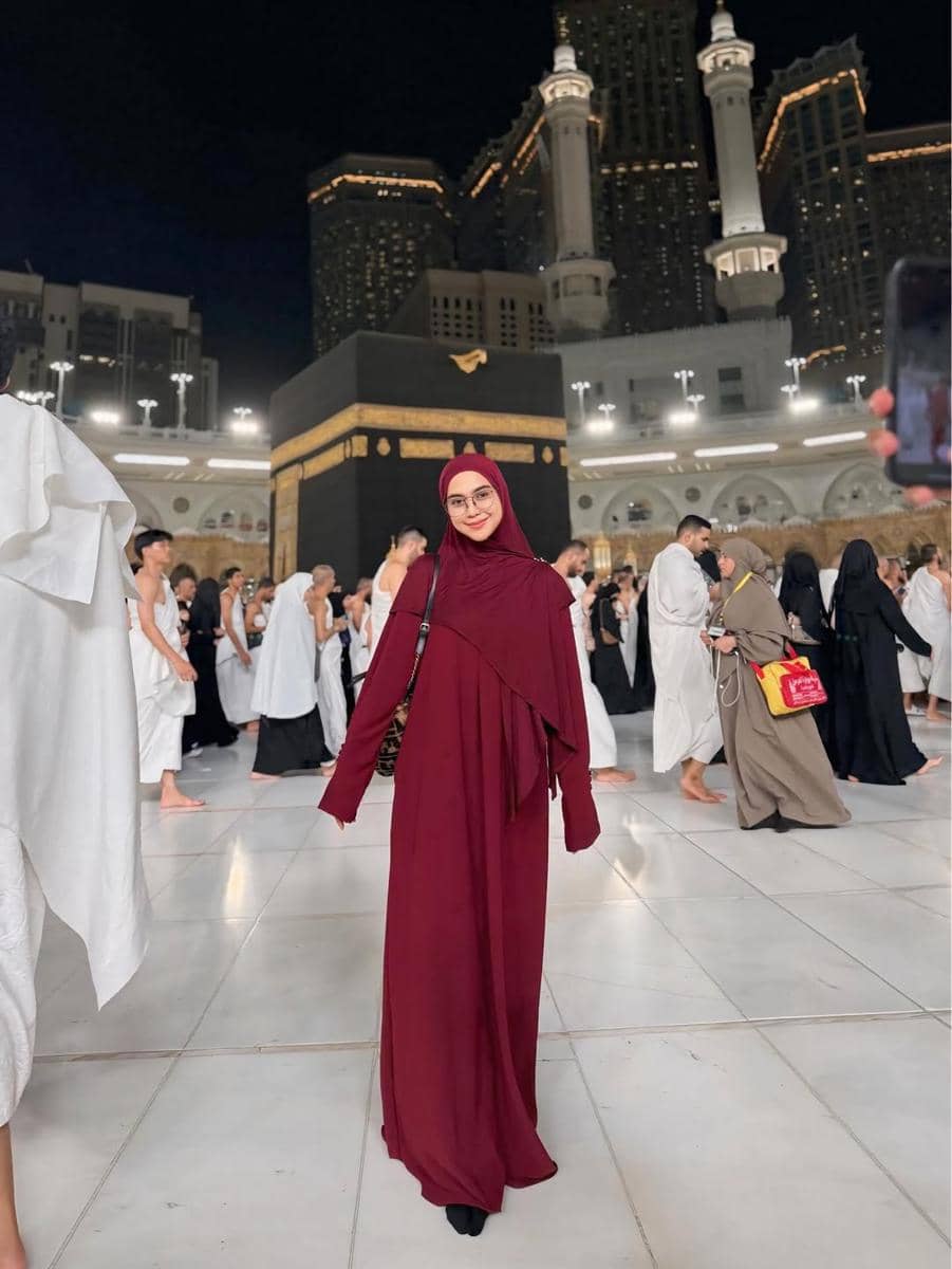 styling gamis ala Ria Ricis