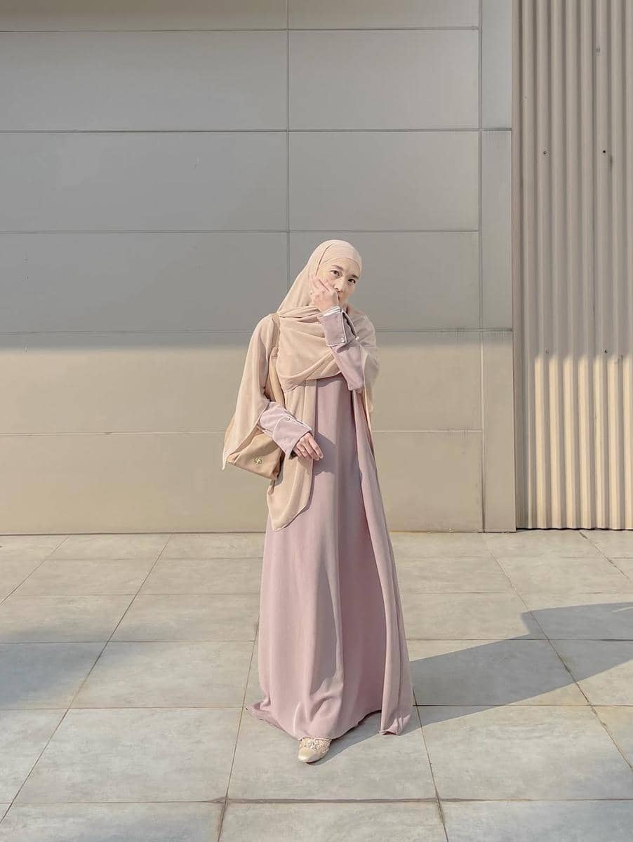 OOTD Hijab Syar'i ala Denisa Rani