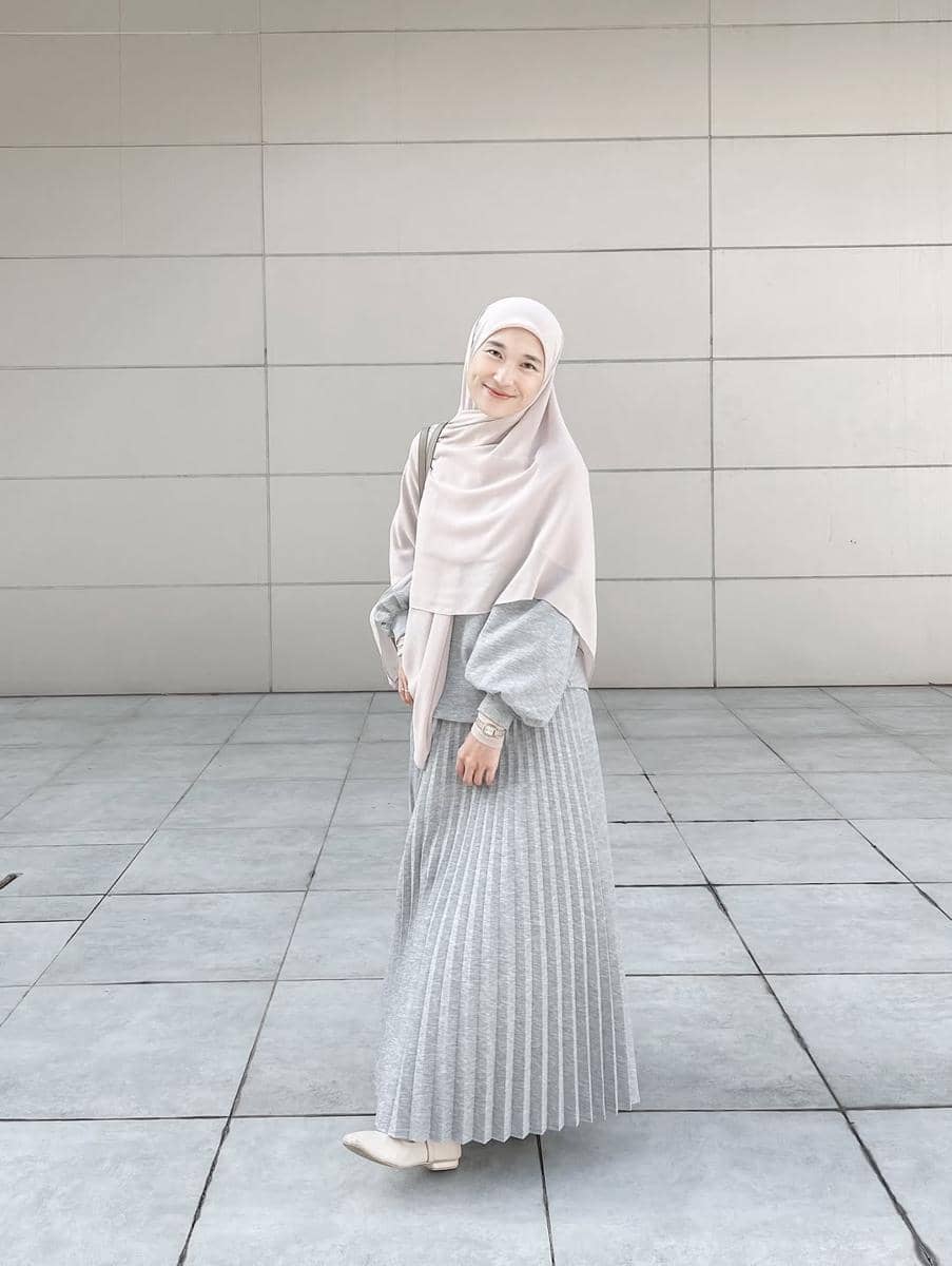 OOTD Rok Plisket ala Denisa Rani