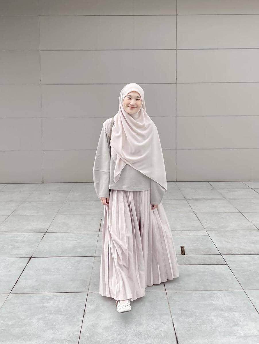 OOTD Rok Plisket ala Denisa Rani