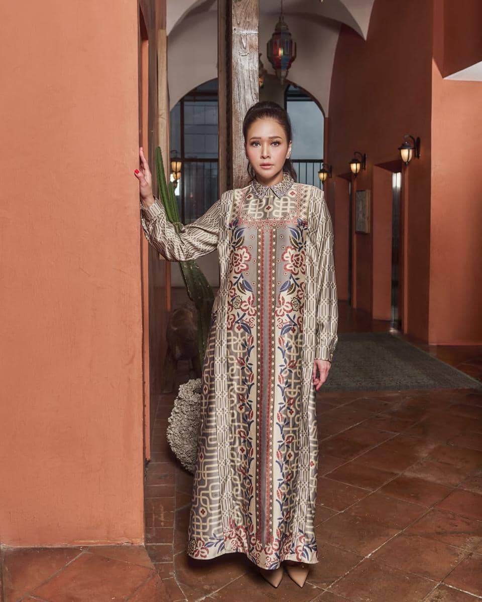 tips styling gamis non hijab untuk Idul Adha