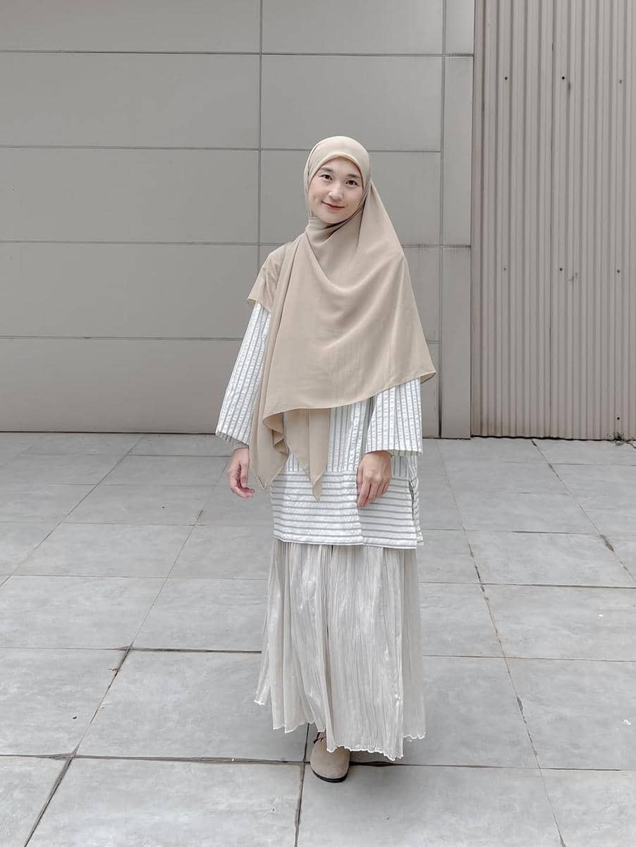 OOTD Rok Plisket ala Denisa Rani
