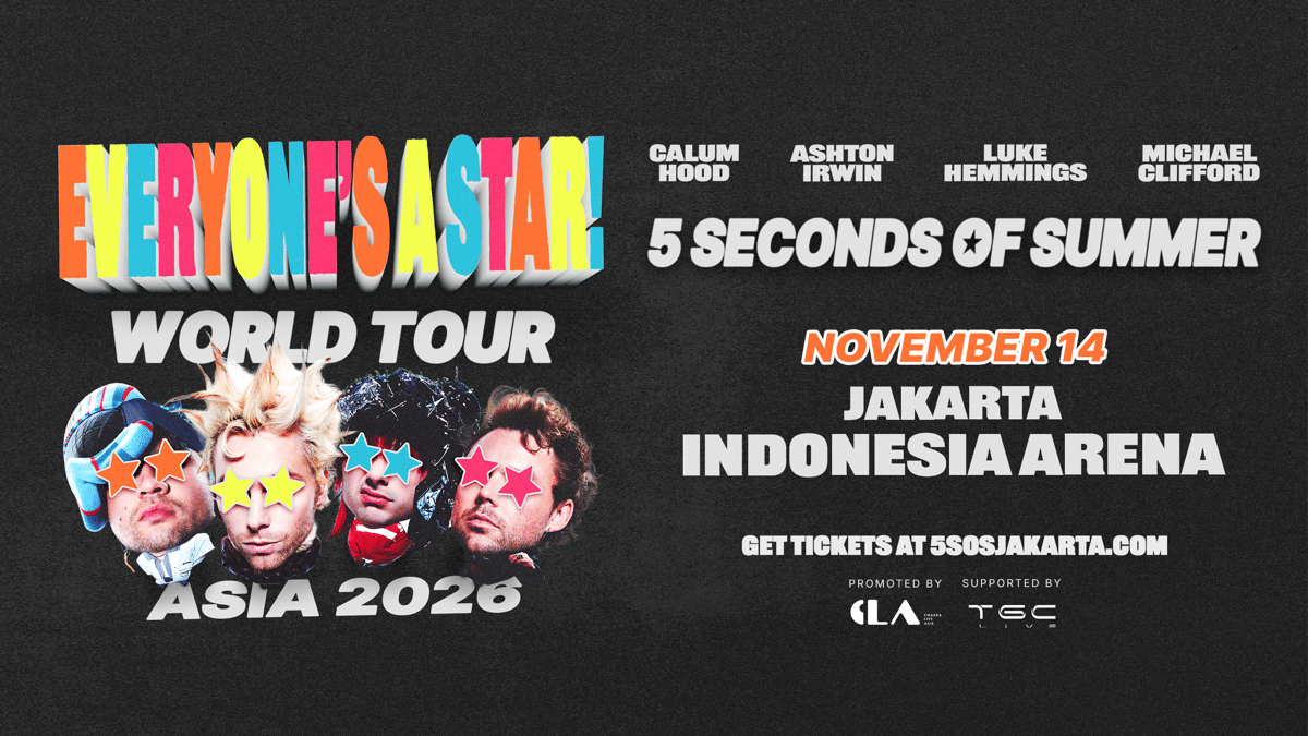 Prediksi Setlist Konser 5SOS di Jakarta 2026, Hafalin Dulu!