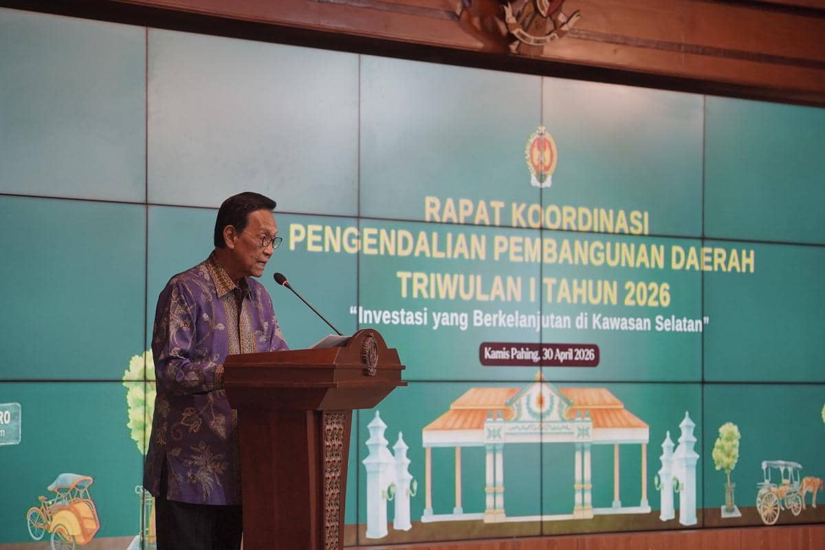 Sri Sultan Tegaskan Investor di Jogja Harus Utamakan Lingkungan