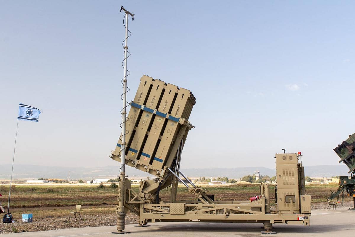 Iron Dome milik Israel. 
