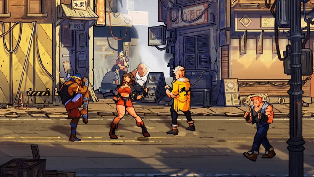 cuplikan gameplay Street of Rage 4