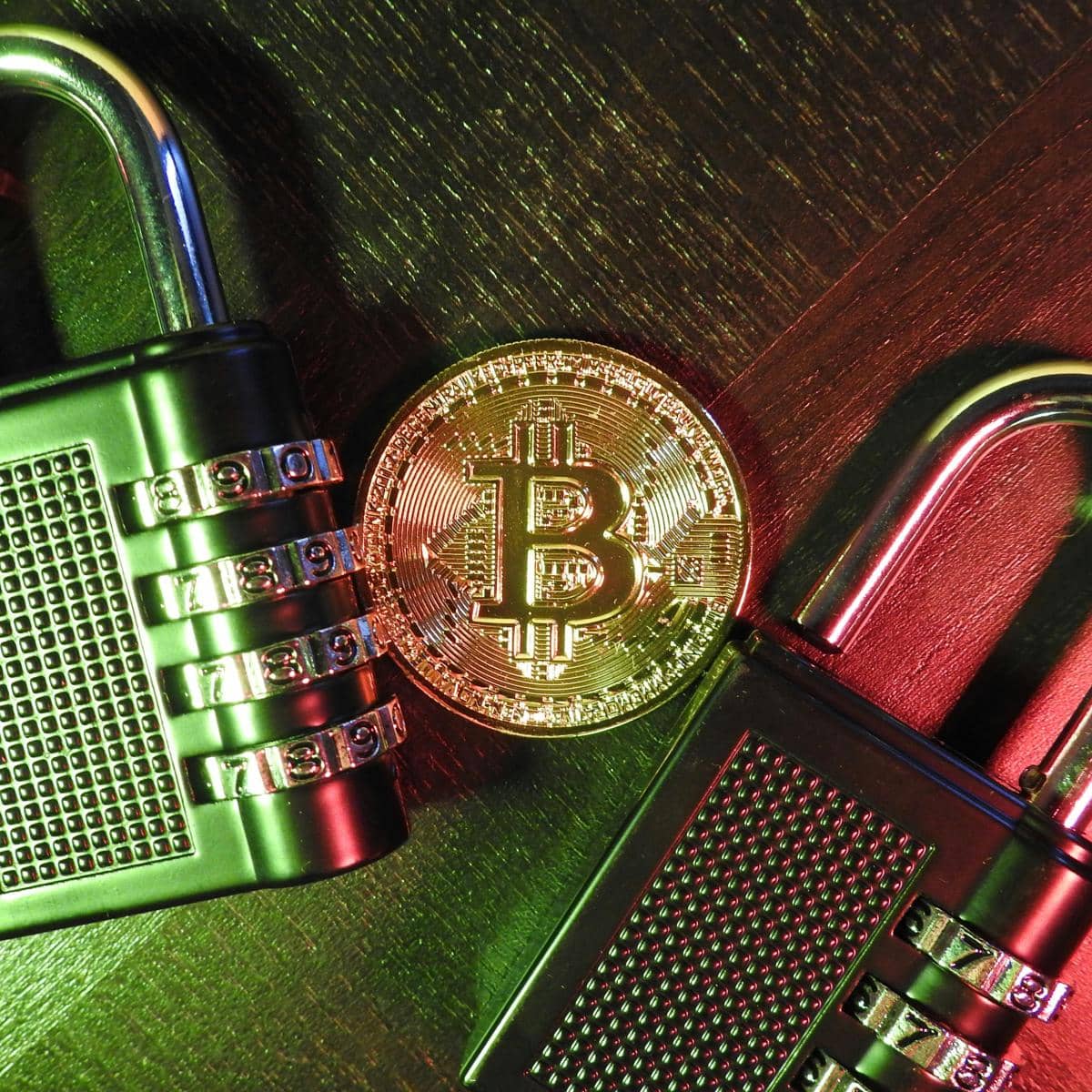 ilustrasi kunci bitcoin