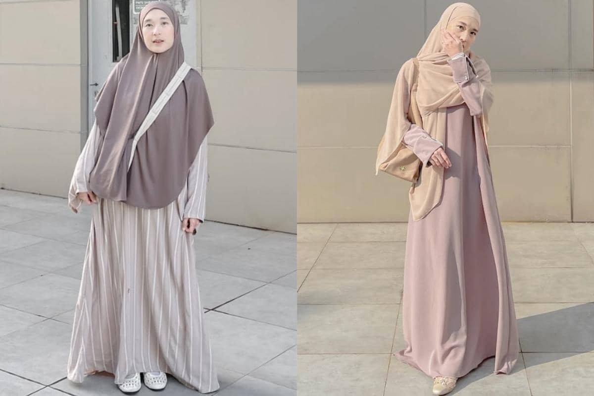 7 Ide Outfit Hijab Syar'i ala Denisa Rani, Anggun dan Menawan!
