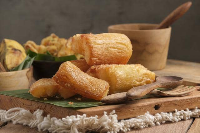 Potret singkong goreng