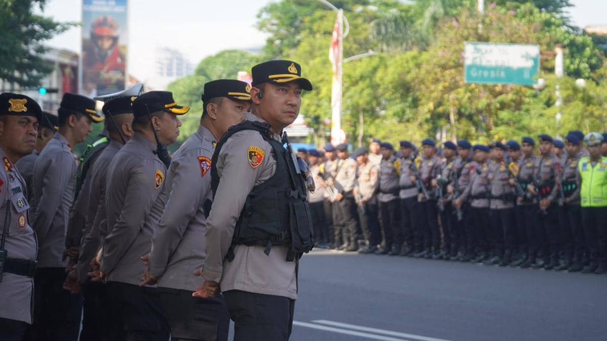 3,670 Personel Polisi Disiagakan Jaga May Day di Surabaya
