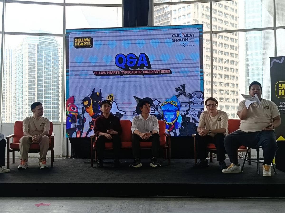 Launch Event Yellow Hearts