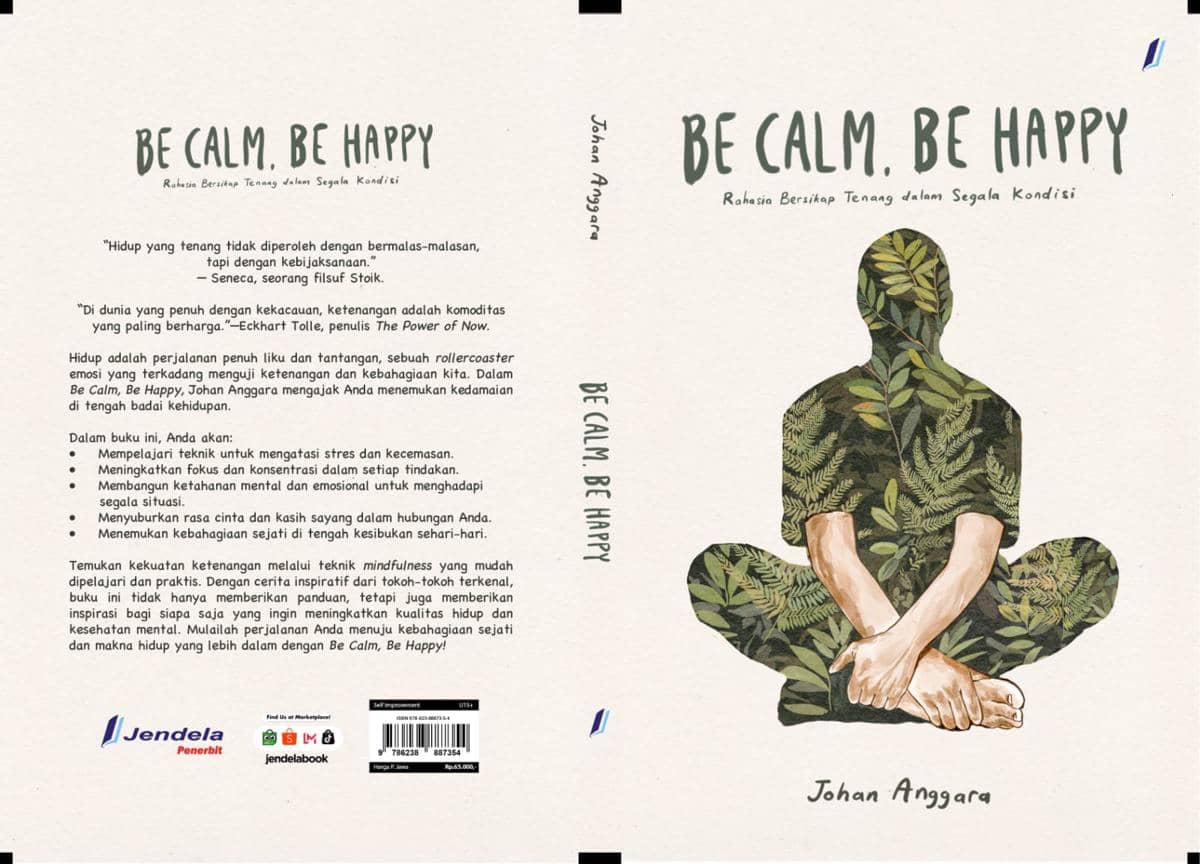 Buku Be Calm Be Happy. (Dok Jendelabook)