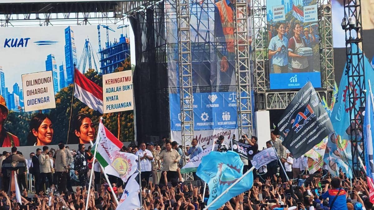 DPR Nilai Kehadiran Presiden di May Day Monas Bukti Negara Siap Diuji