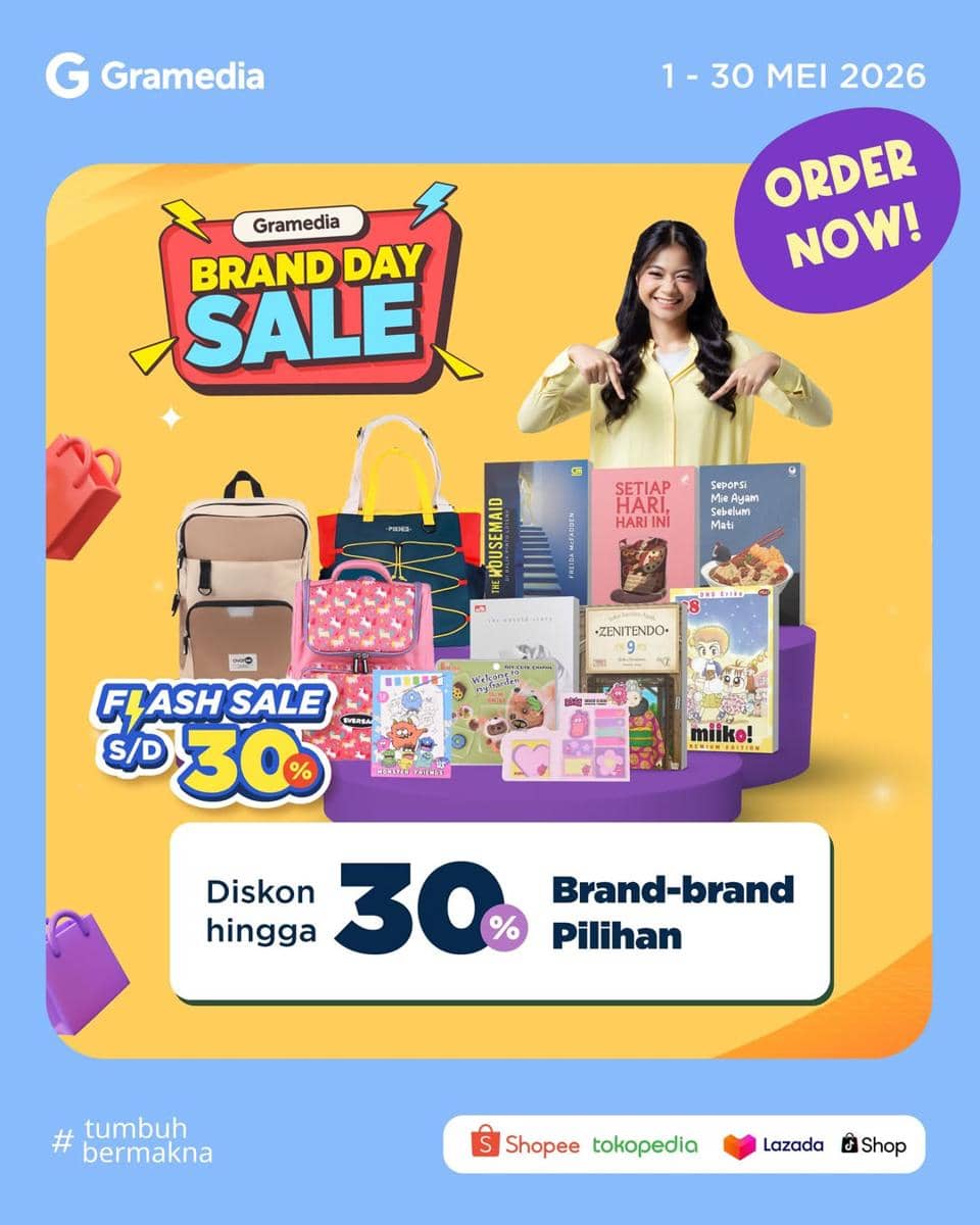 Brand Day Sale gramedia