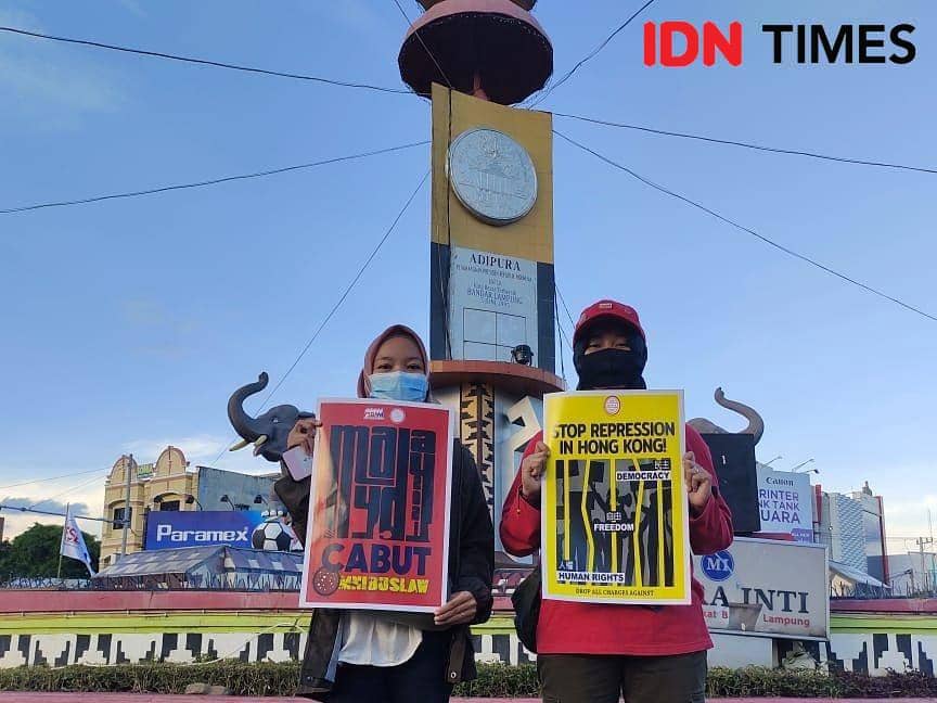 May Day 2026, Buruh Lampung Suarakan Upah Layak hingga Jaminan Kesehatan 