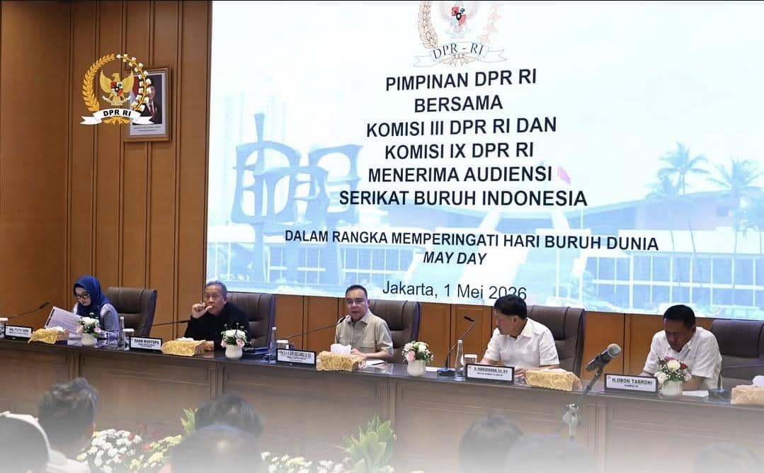 DPR Ajak Buruh Ikut Susun RUU Ketenagakerjaan, Dasco: Rampung 2026