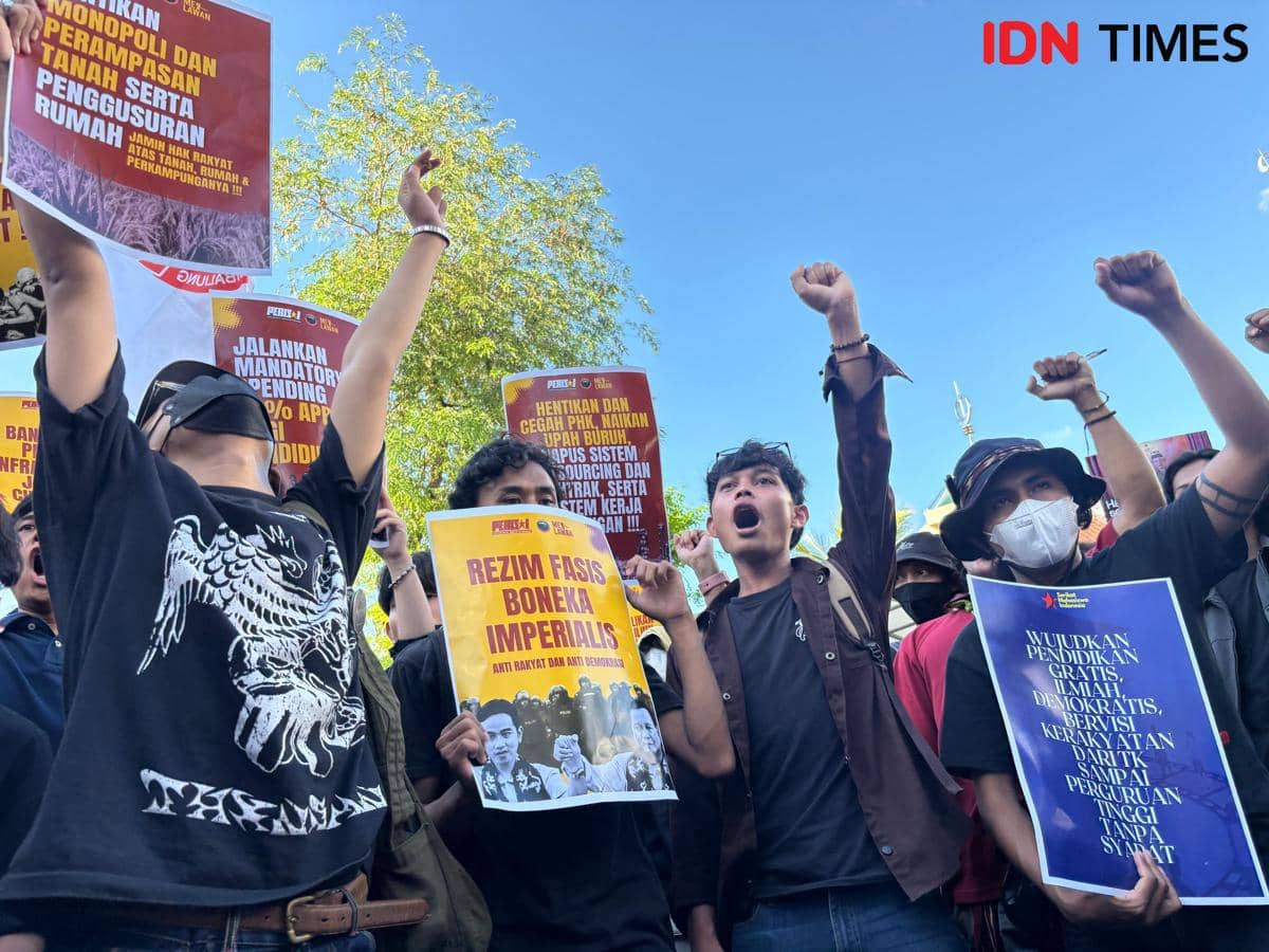 May Day di Jogja, Massa Soroti Upah Buruh Jauh dari Hidup Layak