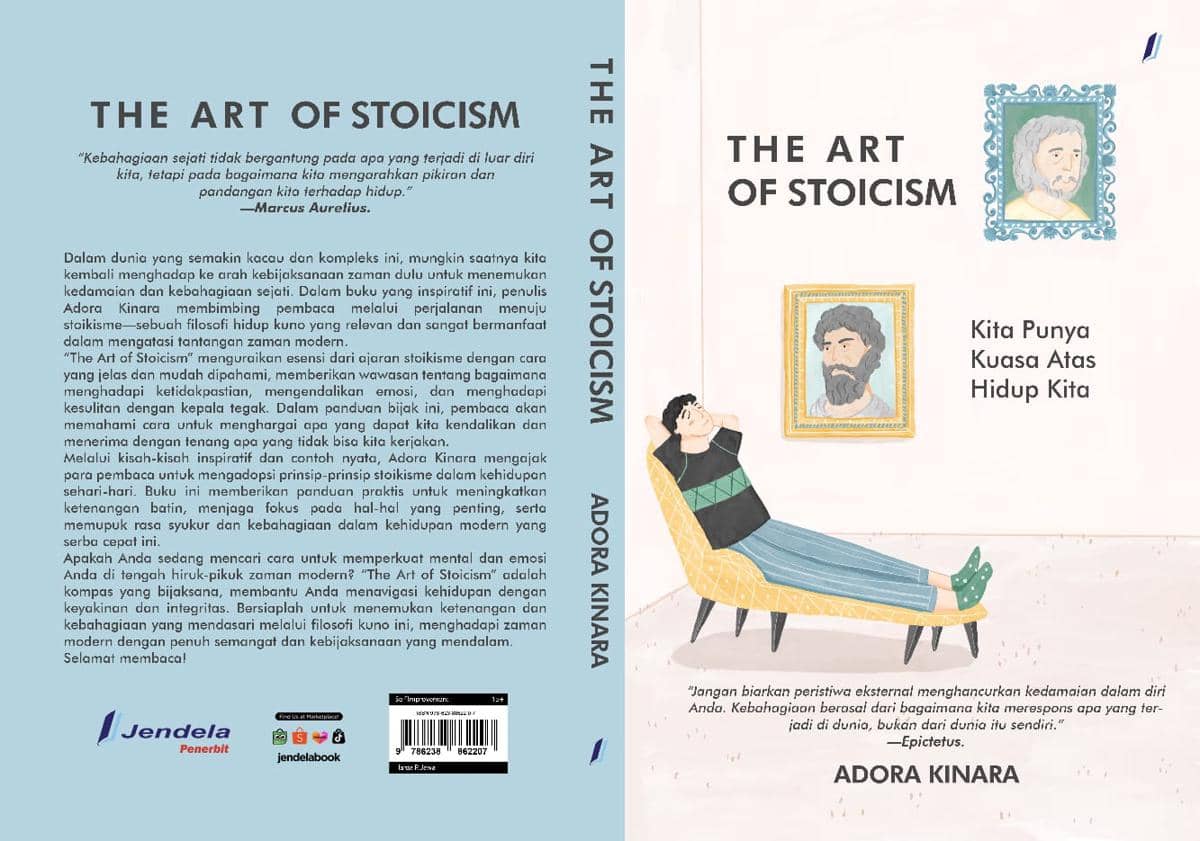 Buku The Art of Stoicism. (Dok Jendelabook)