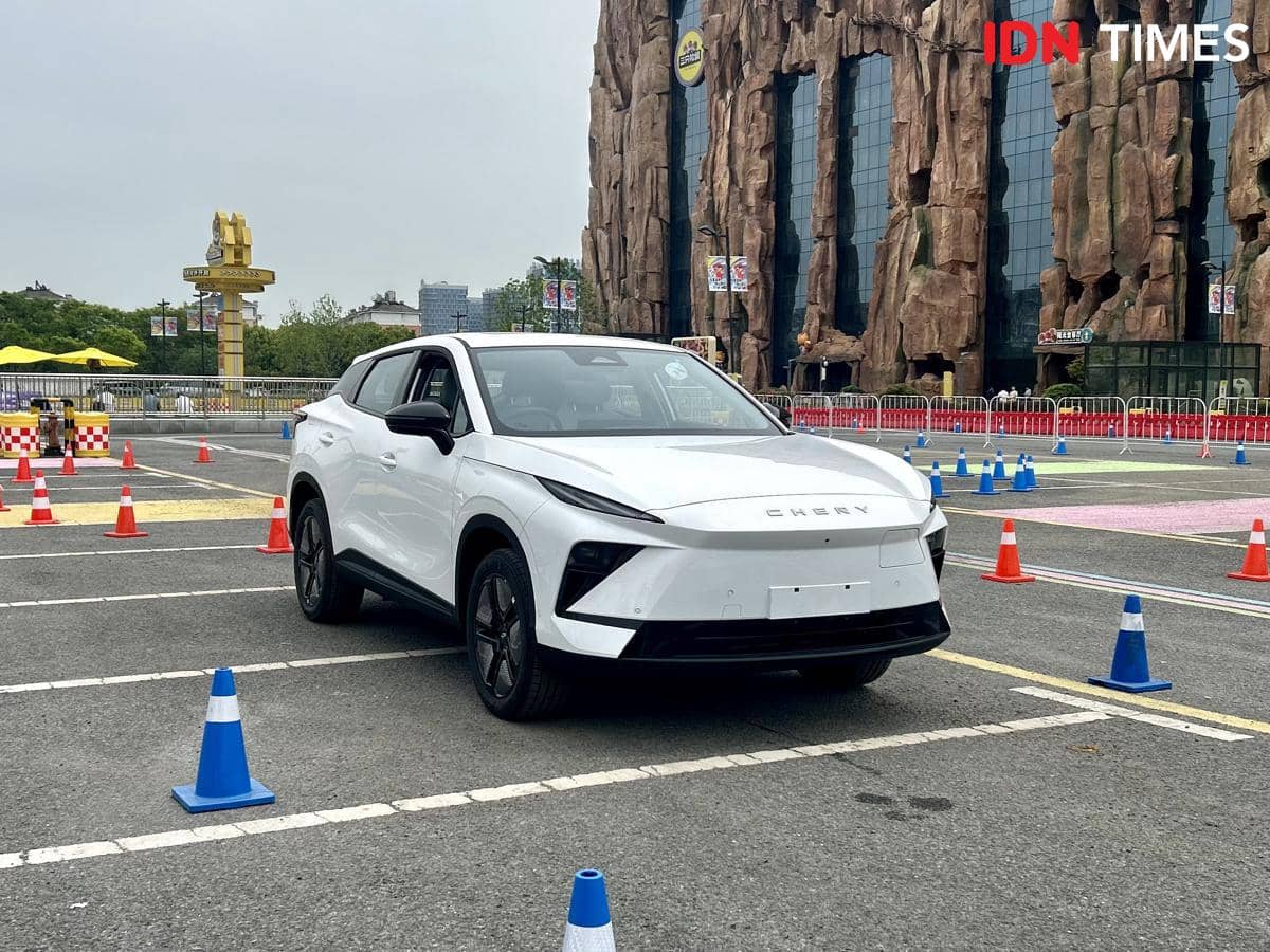 Bakal Rilis di RI, Chery E5 EV Facelift Tampil Lebih Futuristik!