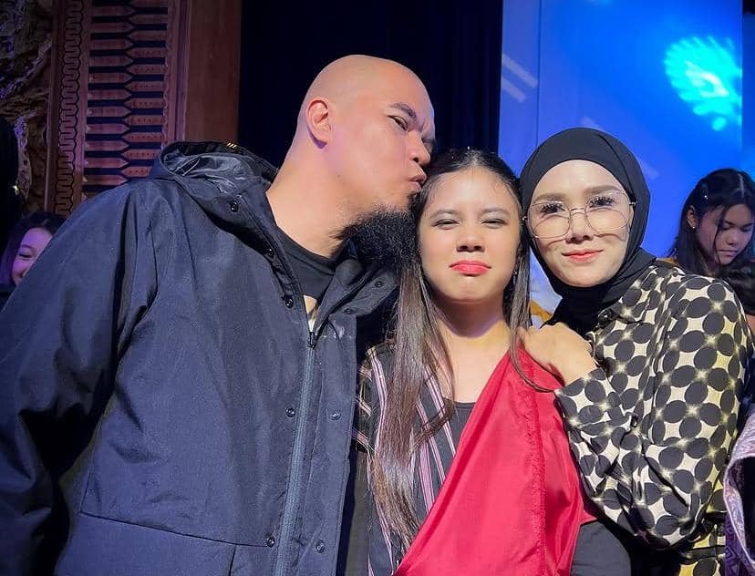 7 Potret Hangat Ahmad Dhani dan Shafeea, Anak Cewek Satu-satunya