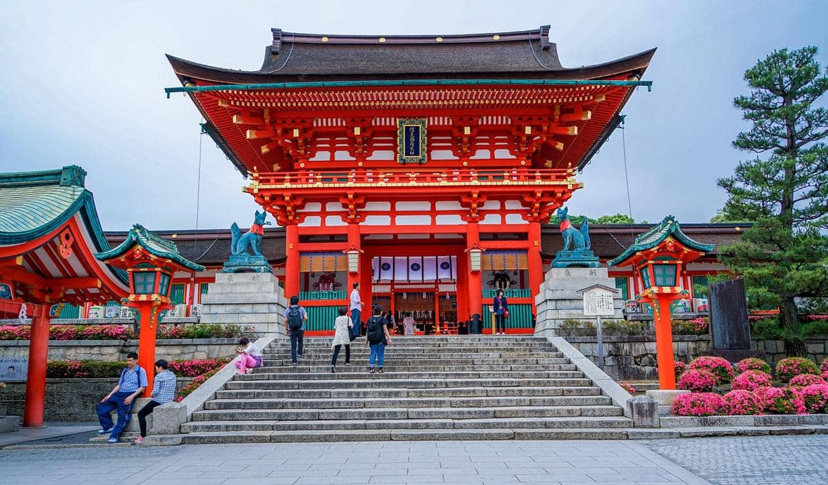 Potret Fushimi Inari Taisha