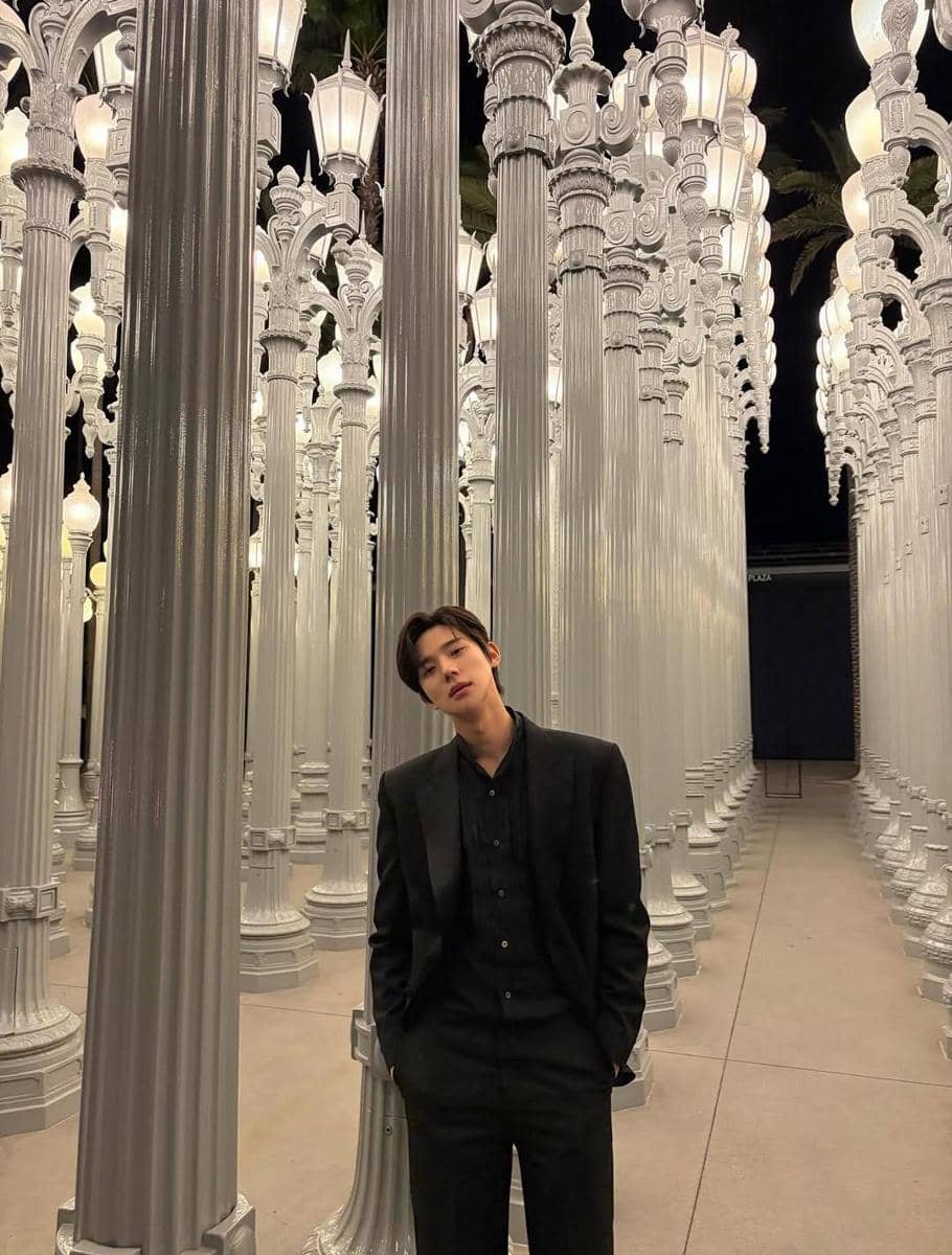 Moon Sang Min di postingan instagram pribadinya 