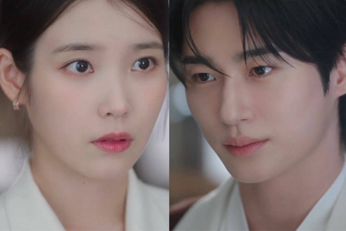 Seong Hui Ju (IU) dan I An (Byeon Woo Seok) dalam drakor Perfect Crown 