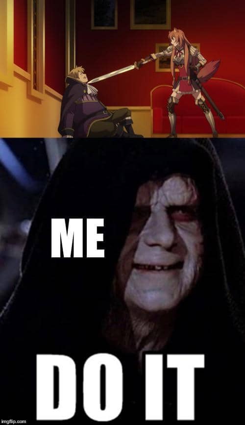 meme anime tentang sisi gelap