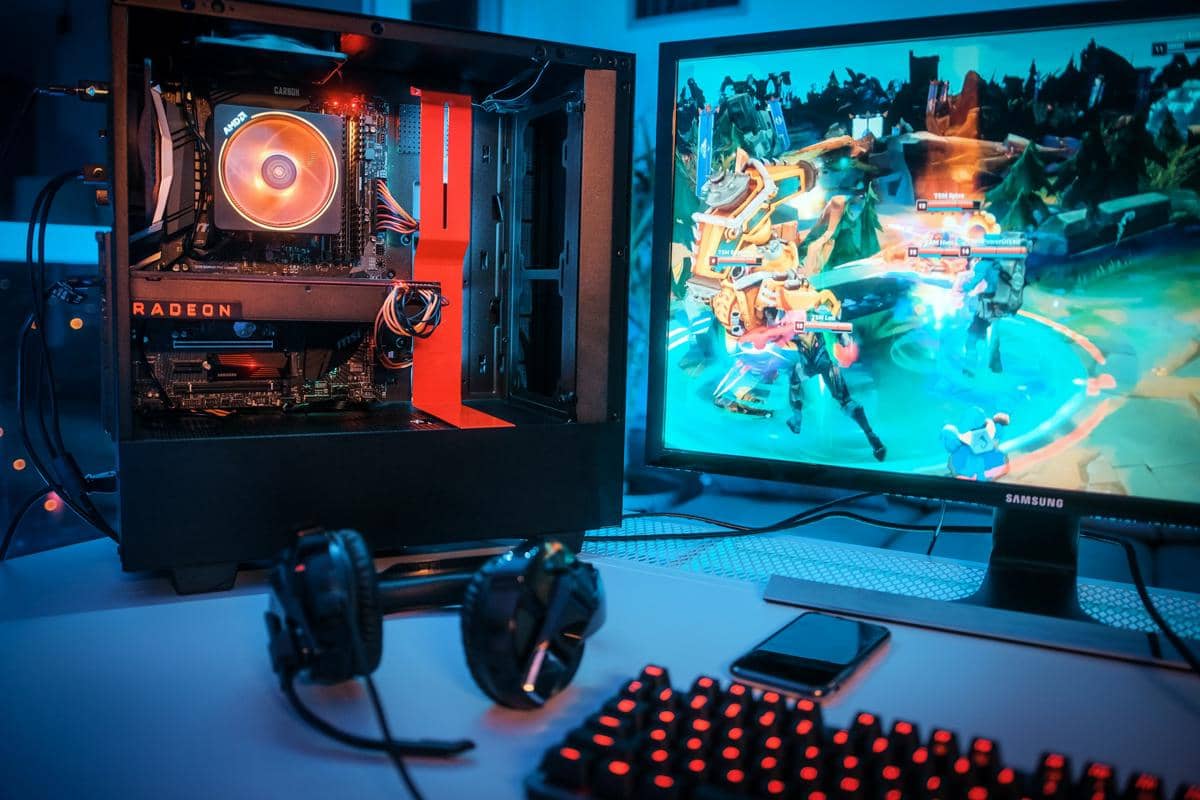 ilustrasi game di PC