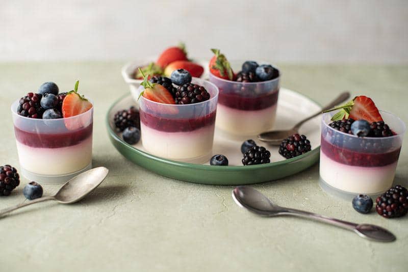 ilustrasi panna cotta