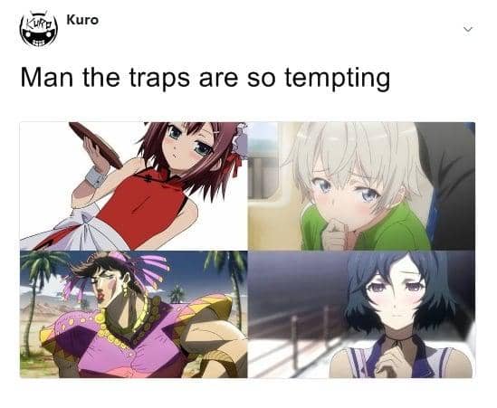 meme anime tentang sisi gelap