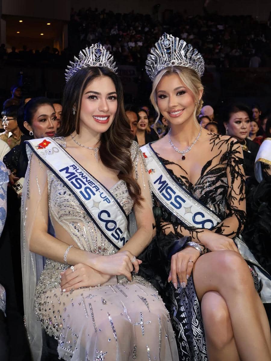 Potret Kunjungan Miss Cosmo 2025 Yolina Lindquist di Indonesia