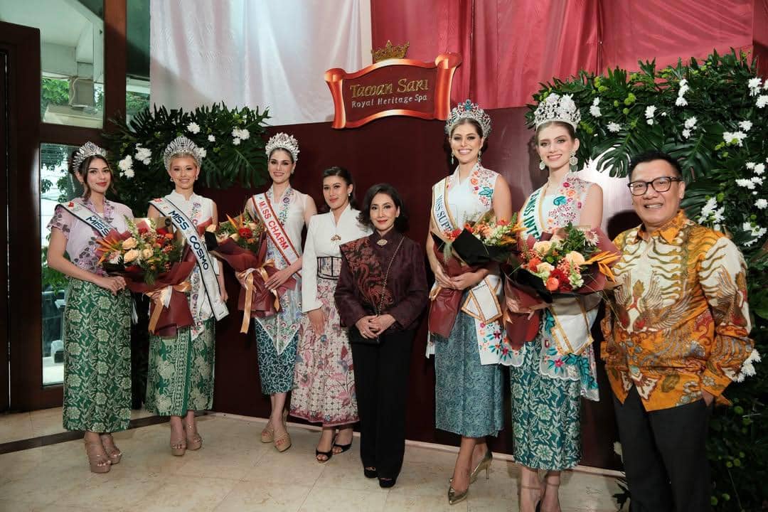 7 Potret Kunjungan Miss Supranational 2025 Eduarda Braum di Indonesia