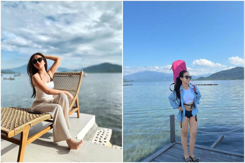 8 Potret Mayang Lucyana Liburan di Pulau Pahawang, Enjoy!