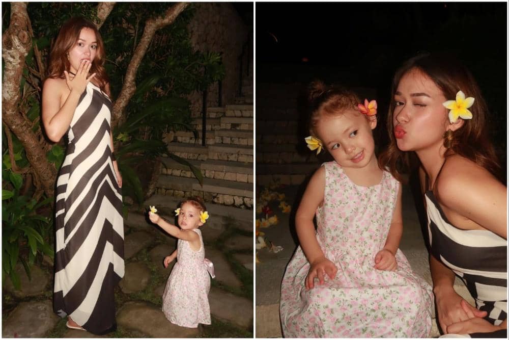 7 Potret Rebecca Klopper Liburan bareng Kamari di Bali, Bestie Abis!