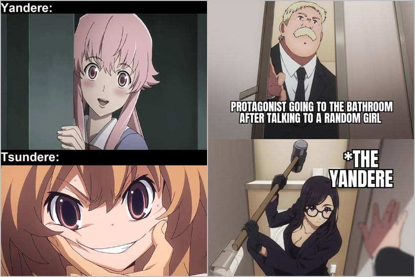 8 Meme Anime tentang Yandere, Jujur Takut Banget!