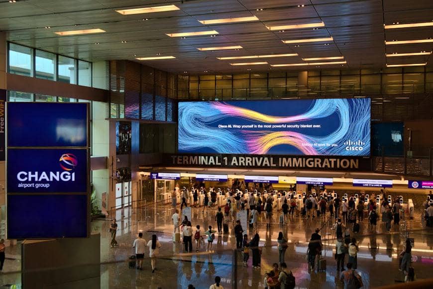 Bandara Changi Singapura 