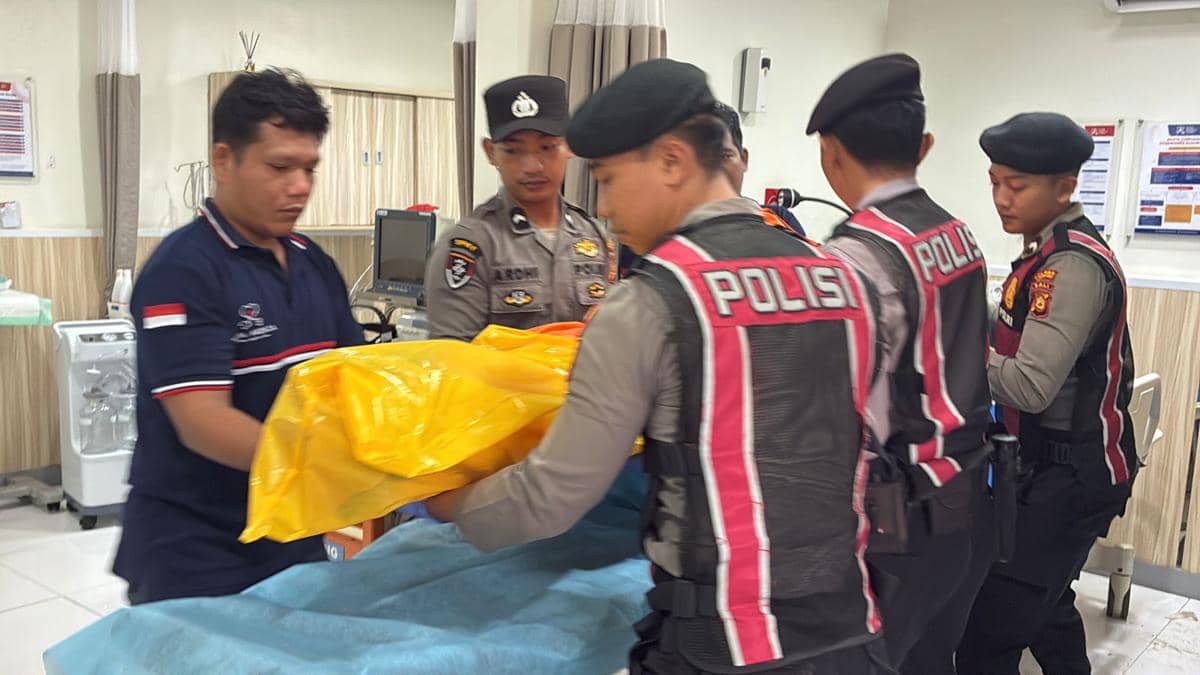 Wisatawan Norwegia meninggal tertabrak boat di perairan Nusa Lembongan. (Dok. IDN Times/Polsek Nusa Penida)